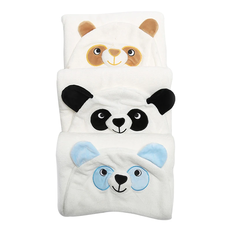 
Cute Girl bear hooded towel beach towels for toddlers bamboo organic baby 