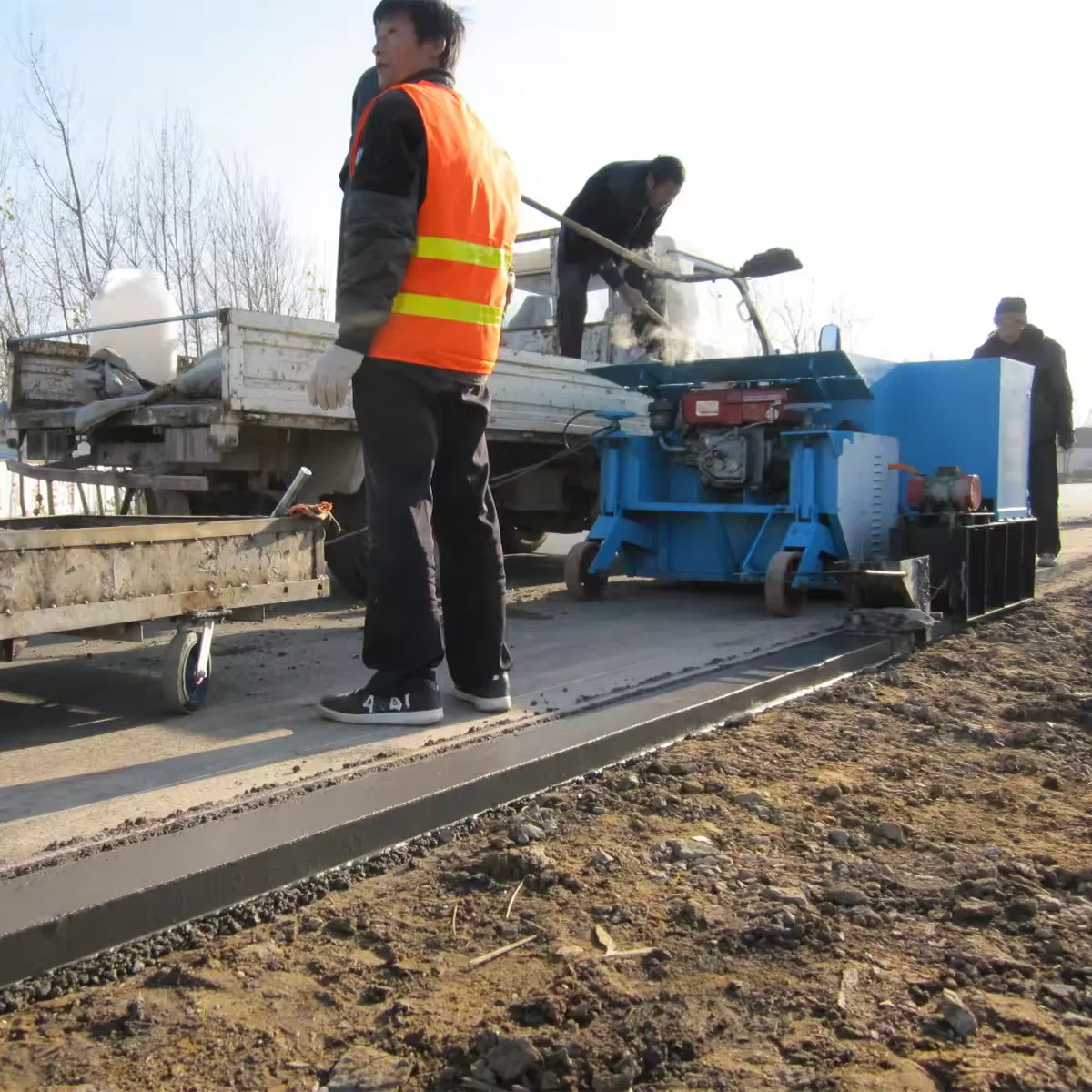 Road Concrete Curb Machine Kerb Stone Making Machine Concrete Curb Road Edge Kerb Machine