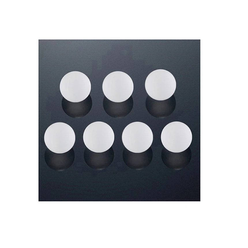 Горячая Распродажа, пластиковые белые круглые полипропиленовые плавающие шарики с индивидуальным размером