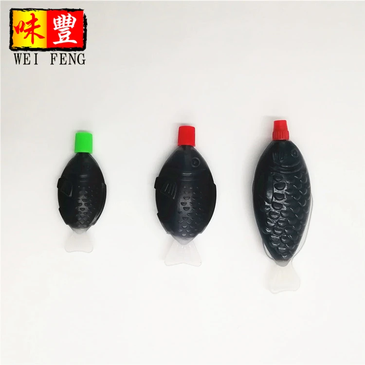 HALAL BRC HACCP Certificate Sweet Shoyu Mini Package Japanese Sushi Dipping Salsa de soja Fish Shape Soy Sauce