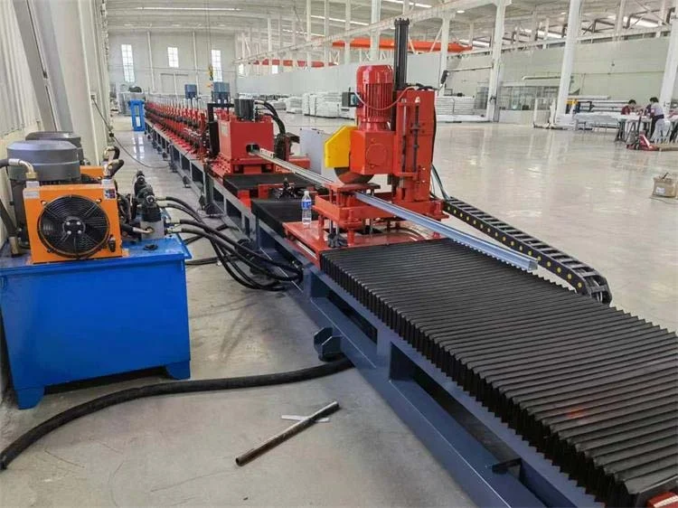 Aluminum Solar Panel Frame Roll Forming Machine Steel Metal Sheet Solar Frame Cold Roll Forming Machine