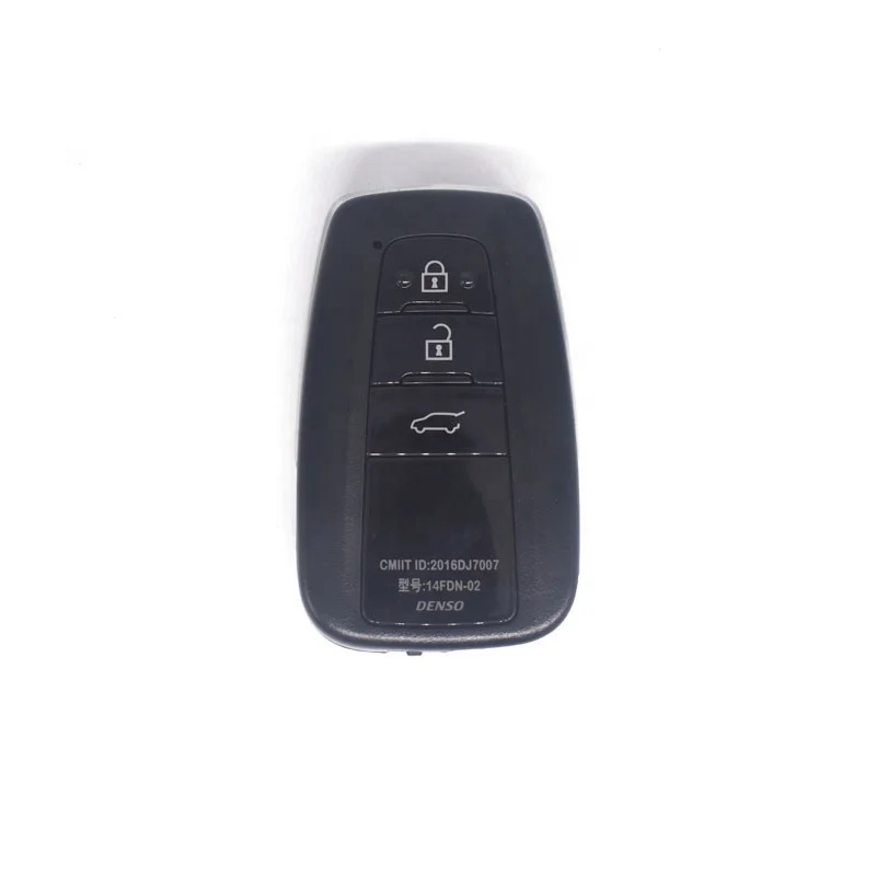 Original 3buttons 8A chip transponder auto key with 433MHz board number 281451-3330 model 14FDN-02