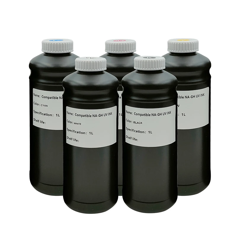 Chungkao 2023 Wholesale Price 1000ML/Bottle LED UV Ink Compatible for  NA-GH UV Ricoh GH2220 Gen 5 Print head