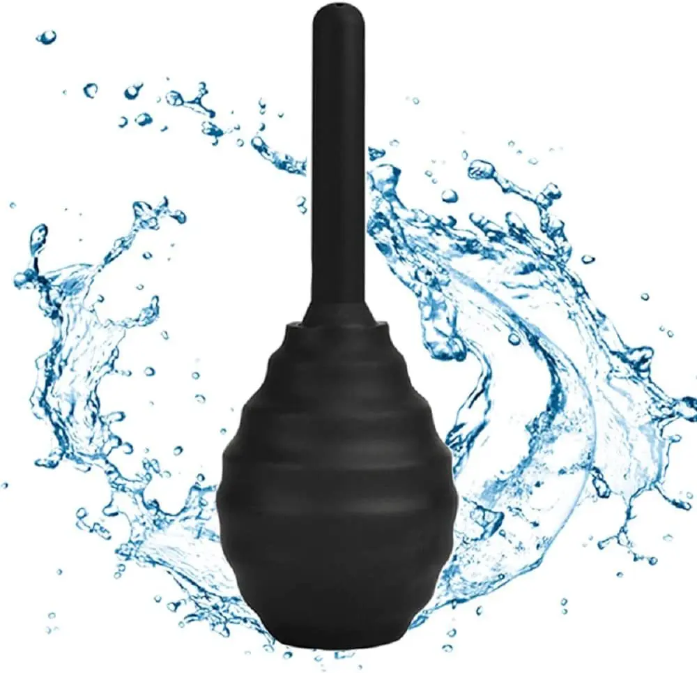 Enema Douche Capacity Enema Syringe Anal Shower Tools Silicone Butt Cleaning Toy Forplay Stuff For Couples