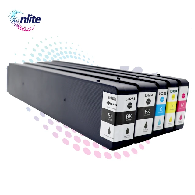 Premium Compatible Color Inkjet Ink Cartridge T02s1 T02s2 T02s3 T02s4 For Epson Workforce Enterprise Wf c20750 Printer (1600307787090)