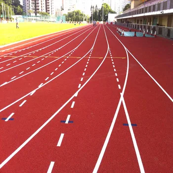 Sports Centre Prefabricated Rubber Running Track For 400 Meter Standard Track Field and playground FN-R-24011501