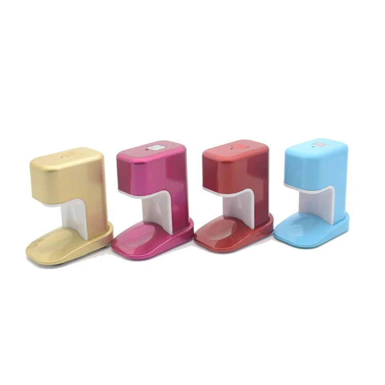 3W LED Portable mini rechargeable one finger UV gel polish curing nail lamp
