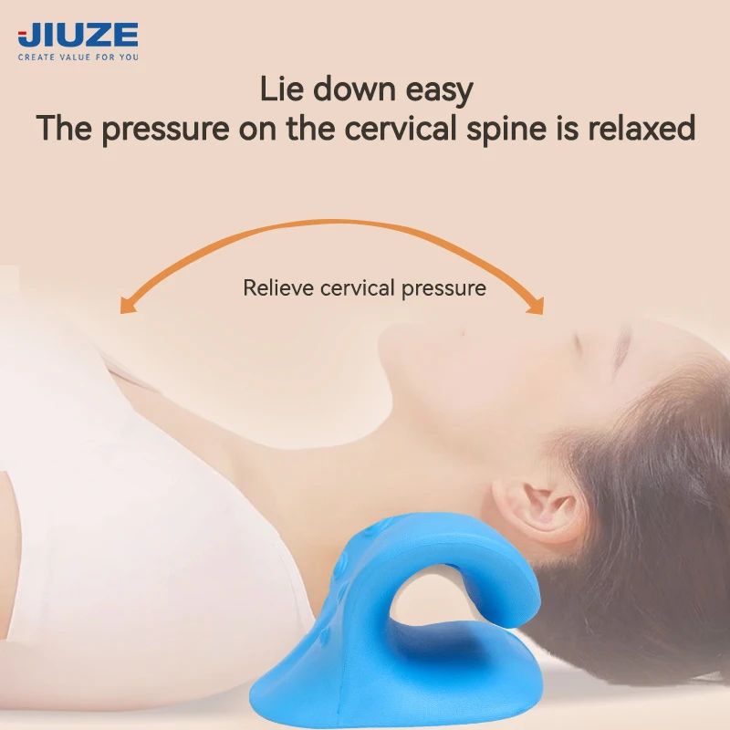 EVA Cervical Vertebra Massage Pillow And Neck Rehabilitation Tractor Muscle Relaxation Neck Massage Pillow