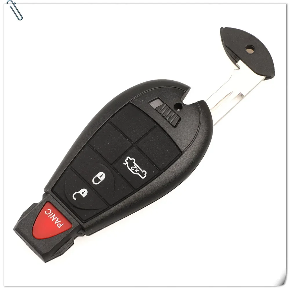 Remote Smart Car Key Shell for Chrysler Town & Country Fit Jeep Grand Cherokee Dodge Magnum Durango 2/3/4/5/6/7 Button fob Case