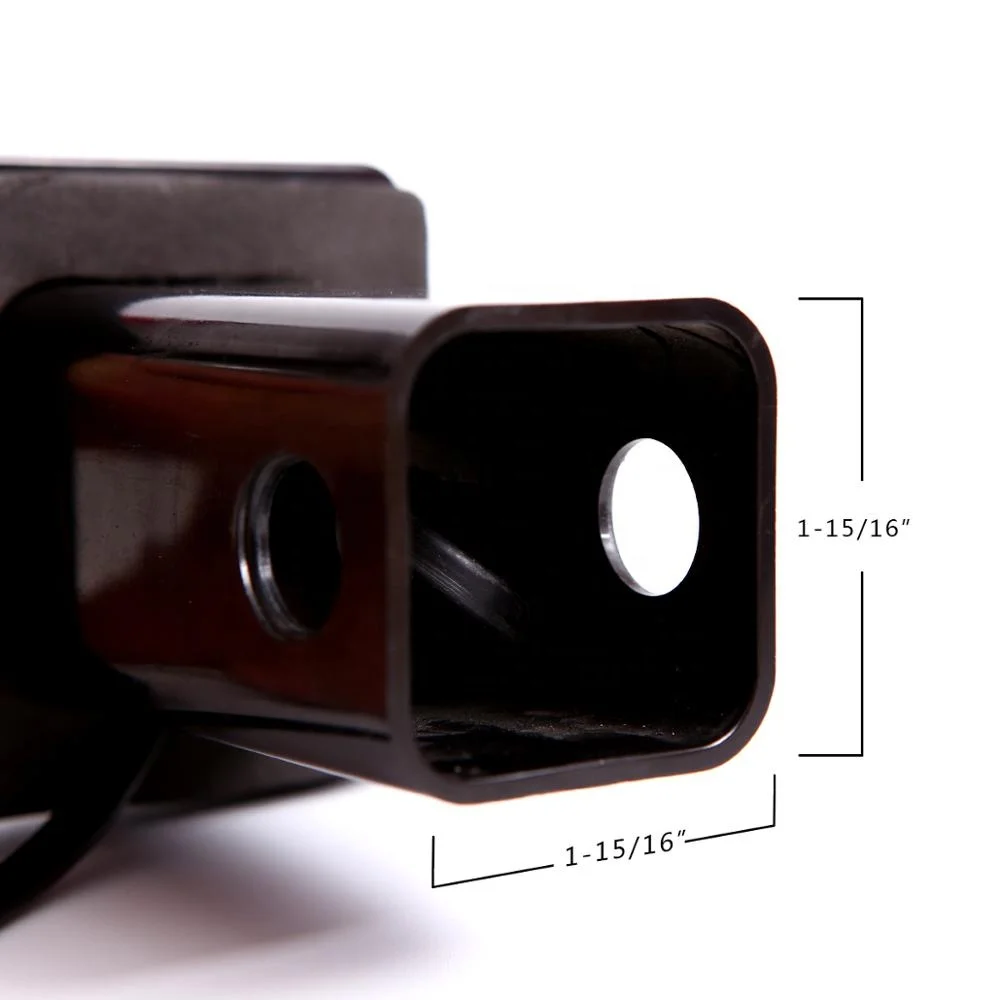 Customized 12V RED LED  Lens Hitch Light Trailer Receiver Cover Brake Light for Truck