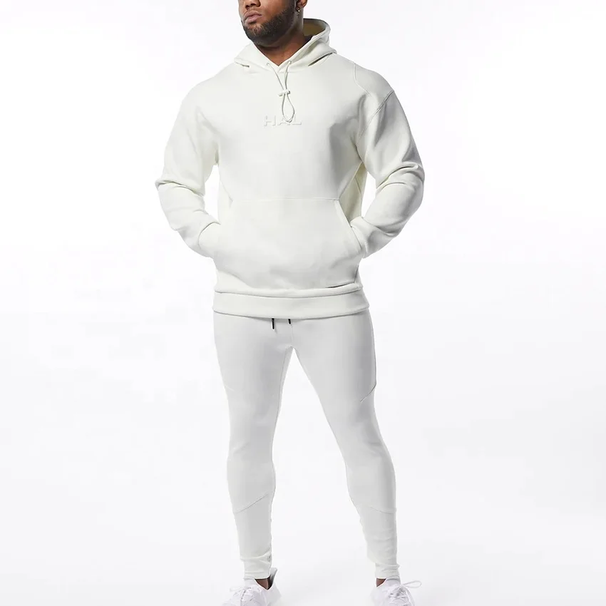 Mens custom logo oversized streetwear blank organic cotton tech fleece heavyweight essentials embossed hoodie for men