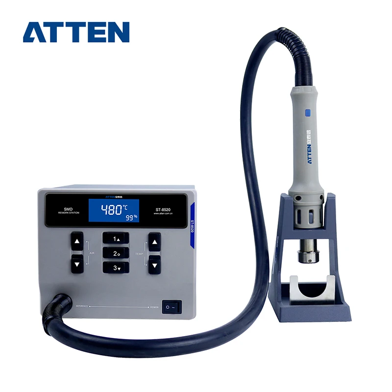 
Внимание ST-862D без примесей свинца и 1000 Вт паяльной станции горячий воздух пистолет инструменты для ремонта интеллигентая (ый) цифровой дисплей паяльная станция для чип печатной платы 