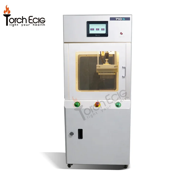 
Exclusive manufacturer touch screen easy operate cbd cartridge disposable vape pen filling machine 
