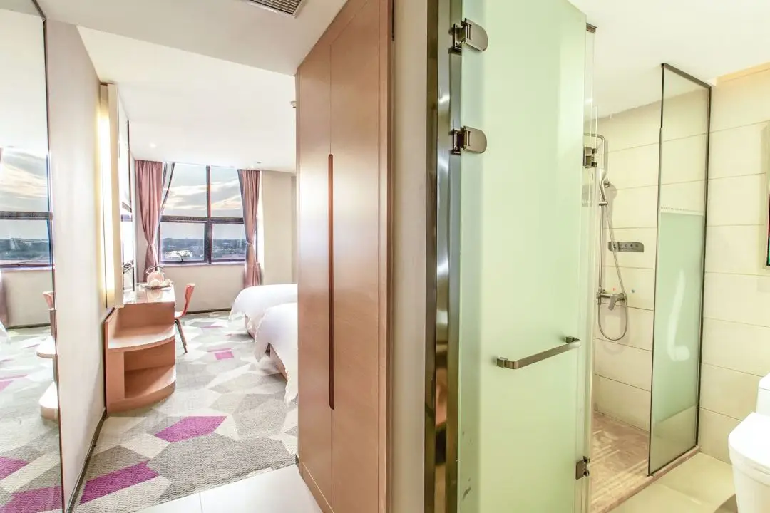 Ready Made 5 Star Chinese Deluxe Twin Room All Set Specification Bedroom Furniture For Ramada Hotel