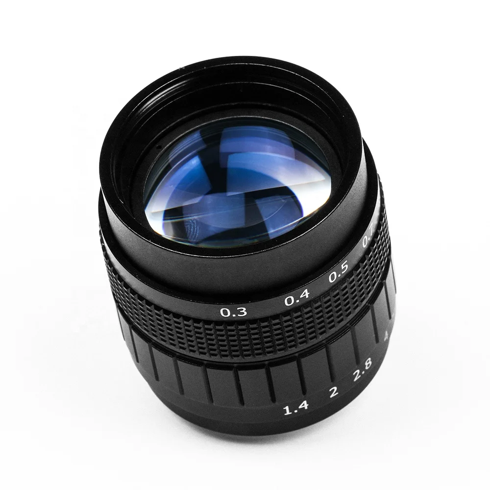 50mm F1.4 C Mount CCTV lens with Macro lens for DSLR Camera Use