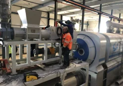 Niutech fully continuous waste plastic recycling to fuel oil pyrolysis profuction line