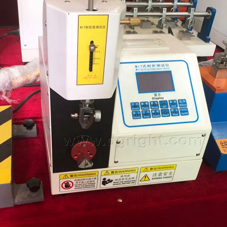 ISO 5626 Paper Fatigue Strength Test Machine Paperboard Schopper Mit Folding Endurance Tester
