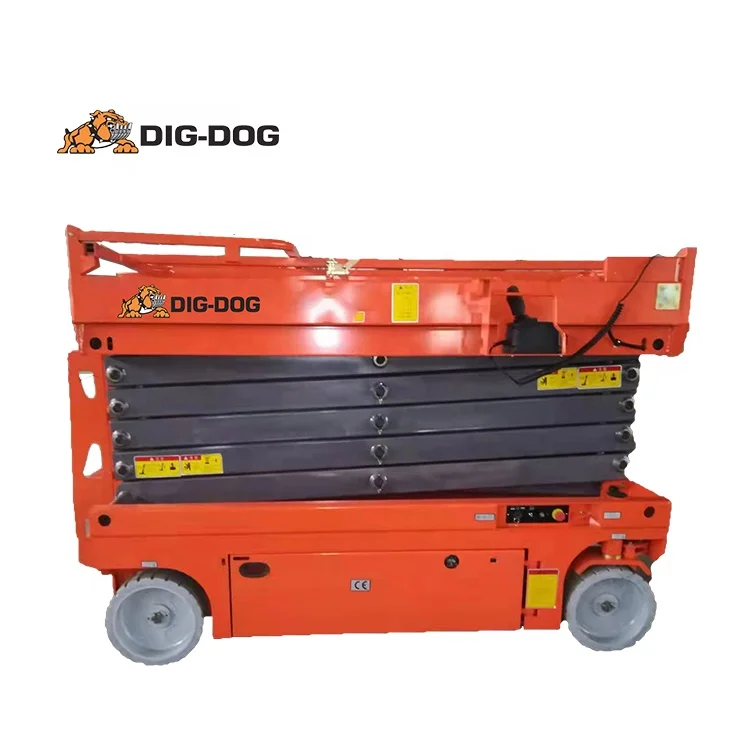 Копать собака GSL-08 батареи по индивидуальному заказу Подъемные столы Электрический ножничные подъемники какие категории самоходный подъемник