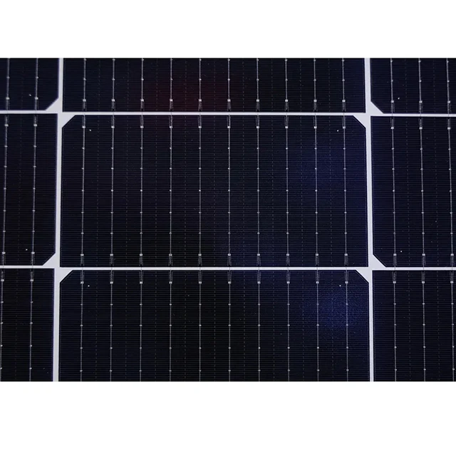 best way to mount half-cell monofacial module 550w 555w solar panels