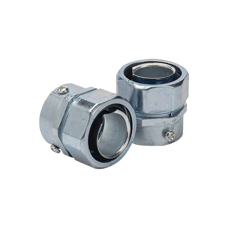 DKJ Type Zinc die cast EMT Union Connector liquid tight pipe fittings