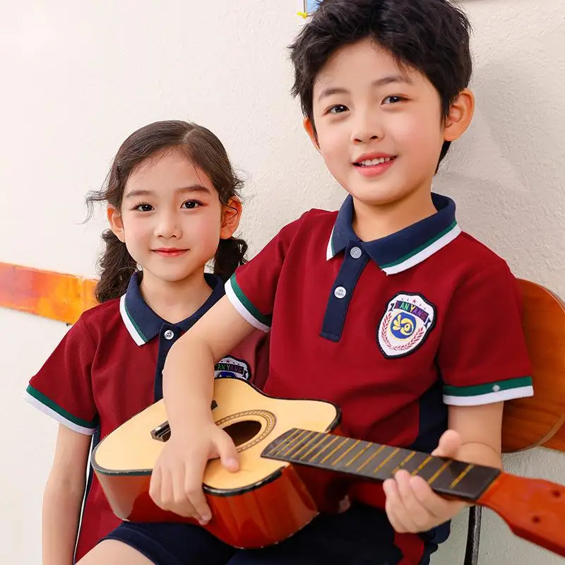 Factory Supply OEM Custom High Quality Primary Children High Kids Kindergarten School Uniforms