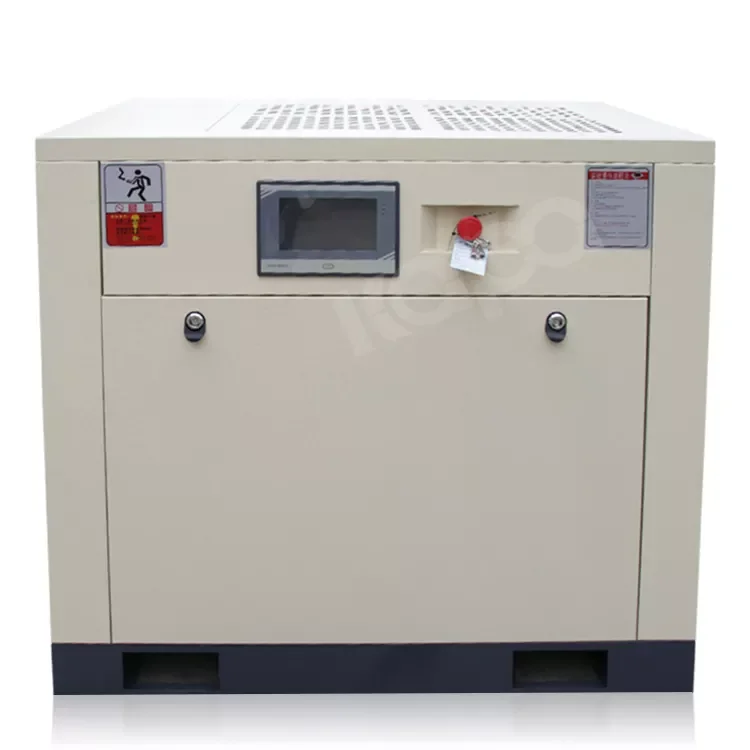 110kw 150hp 7bar 21m3/min 8bar 19.8m3/min 10bar 17.4m3/min Direct Drive Screw Air Compressor Air Cooled