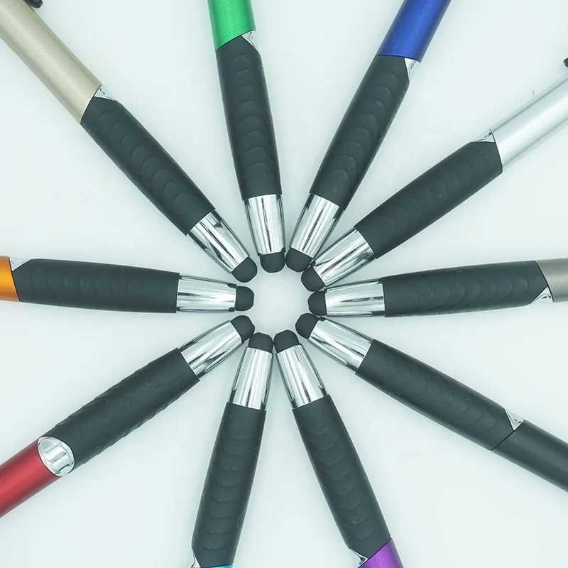 Personalized stylus ball pen promotional touch screen pen custom logo advertising ballpoint pen for mobile phone