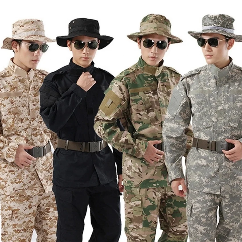 Universal ACU camo Uniform Clothing Combat tactical Sets American Suit Camouflage tactical Uniform