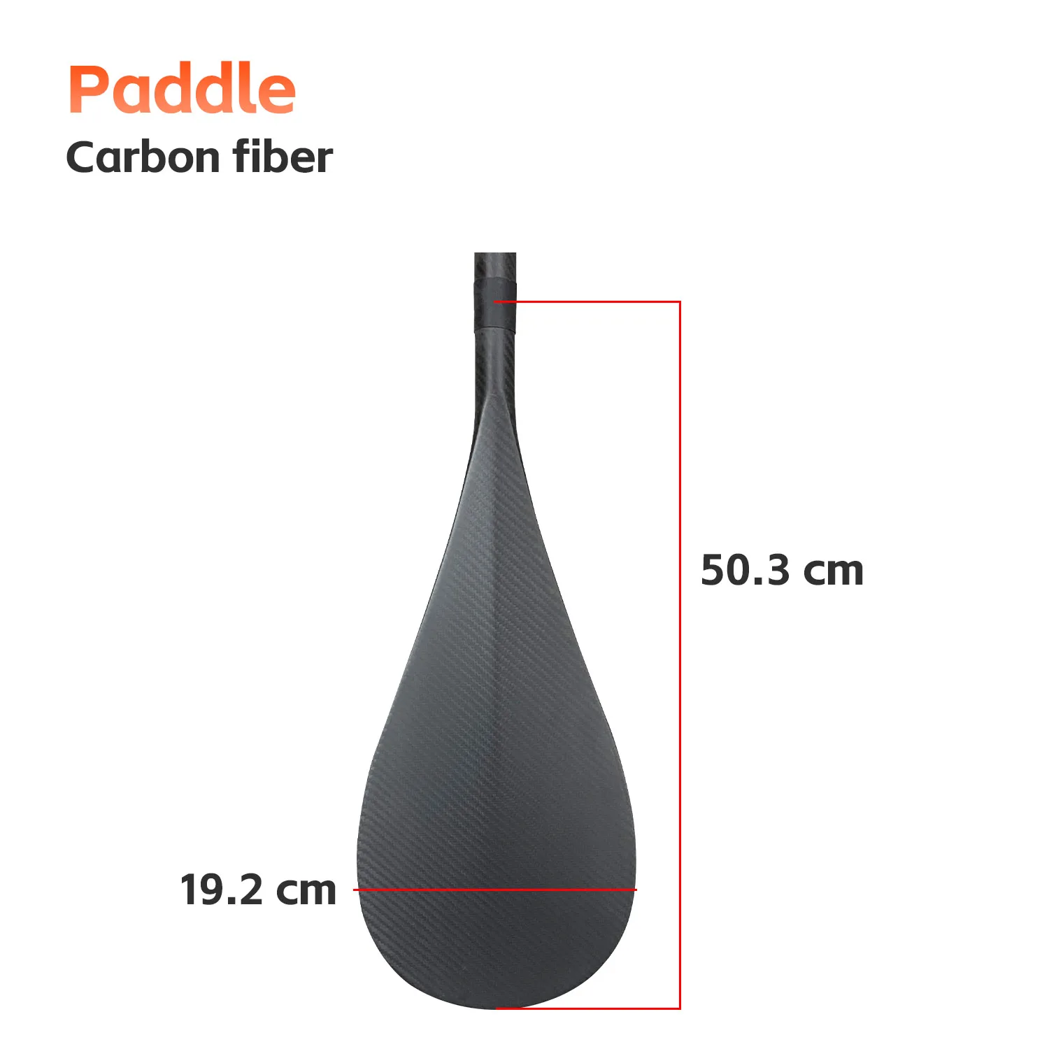 High Quality Super Light Carbon Fiber Water Sports Customizable with Logo Dragon Boat canoe Kayak SUP Paddle Board