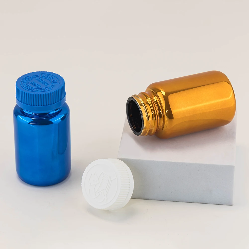 100ml square cosmetic jar glass jar with lid 100ml  for medicine