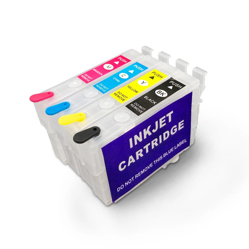 
Ocbestjet 4 Colors/Set T0731HN-T0734HN Refillable Ink Cartridge For Epson T40W TX219 TX200 TX20 TX400 TX410 TX510FN TX550W TX600 
