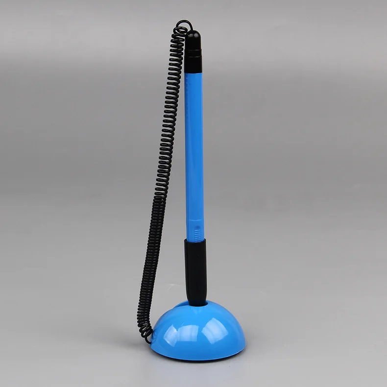 Hanging rope plastic desktop sticky table neutral pen plug printable smiling face customized logo wholesale