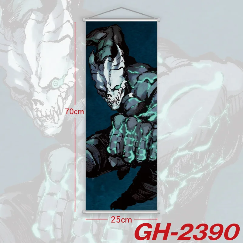 25x70cm Monster 8 animation surrounding cloth painting hanging wall painting mural poster decorative painting