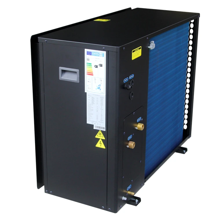 55 Degree Heat Pump 14kw Air Source Heatpump Water Heater Quick Hot Water Space Heating Tube-in-shell Heat Exchanger OEM