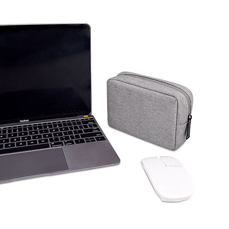 Storage bag mouse data cable sleeve case power bank protection bag U disk U shield charging head finishing box