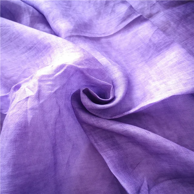 
202 printed printing on ramie Tencel fabric 