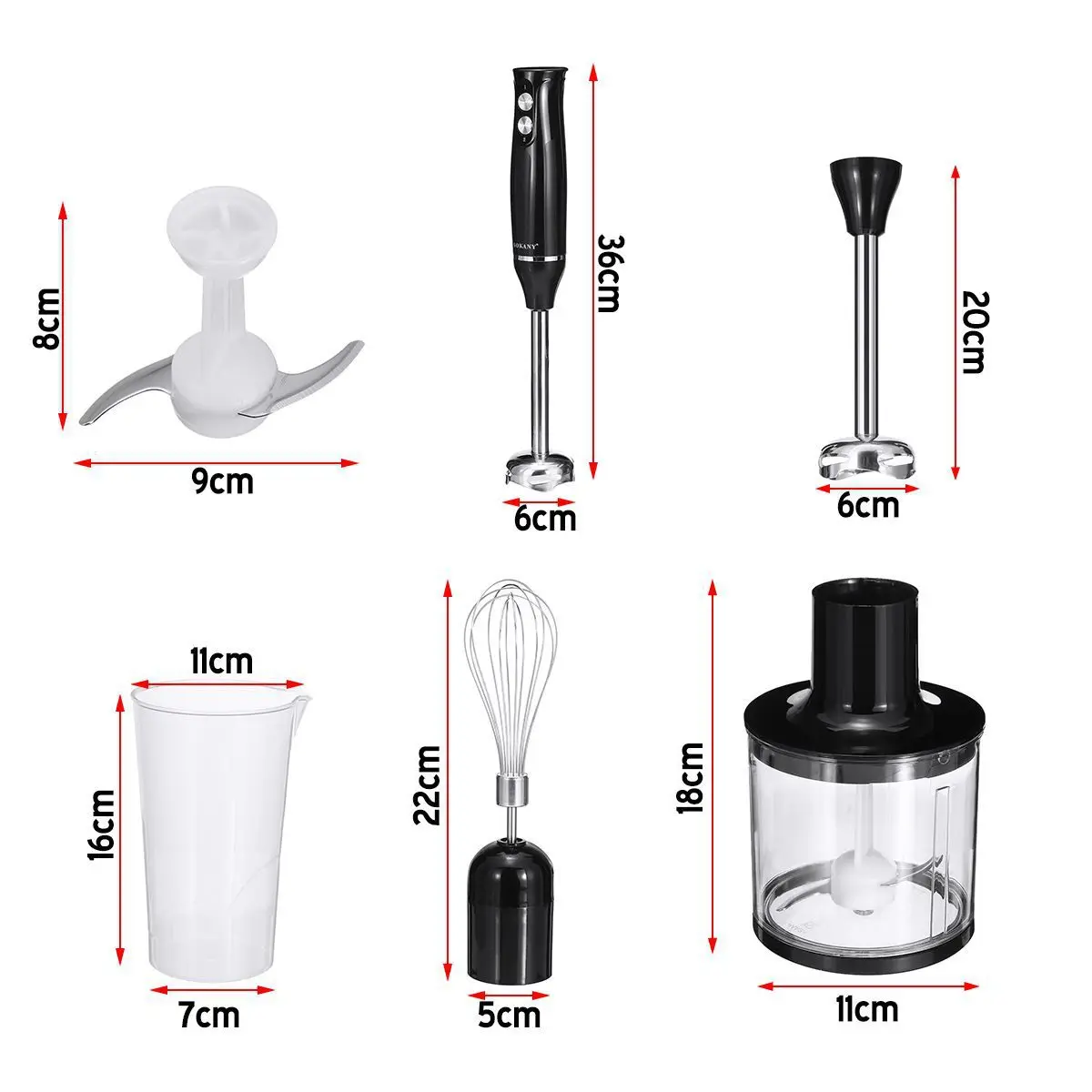 Home Kitchen Appliance High Quality Fruit Mixer Immersion Hand Blender