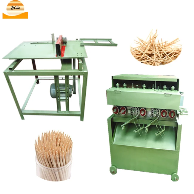 Automatic wooden skewer making machine bamboo toothpick machine maker