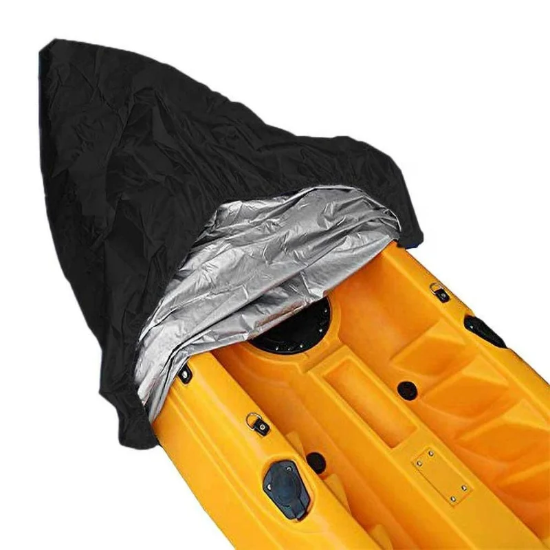 Mergeboon Polyester Dustproof Waterproof Canoe Boat Kayak Cover For Fishing Boat Rowing Shell Paddle Board