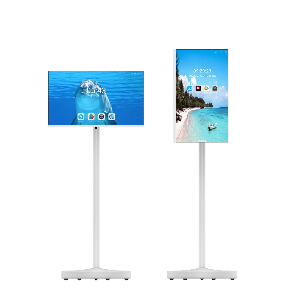Factory Wholesale Portable Adjustable Smart Gaming Mobile Monitor Holder Display Floor Stand