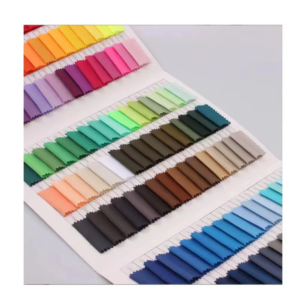 Telas 100% Polyester 70/100 gsm 212cm Width Brushed Microfiber Pongee Fabric