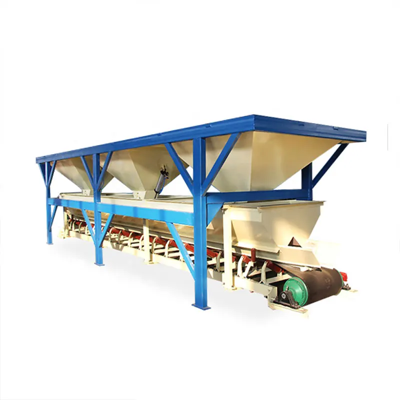 Factory Manufacture PL4800 Four Bins Warehouse Batching Machine 200M3/H  High Efficiency Aggregate Concrete Batching Machine