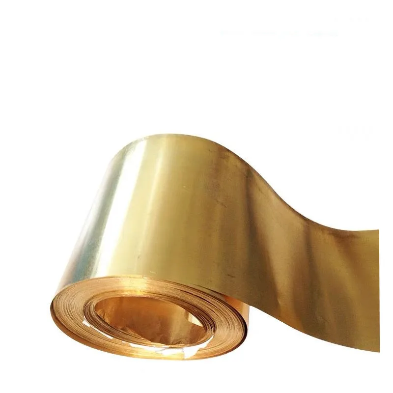 0.3mm-5 mm Thickness Customized 0.1mm 99.9% Pure C Copper Sheet Price Brass Sheet