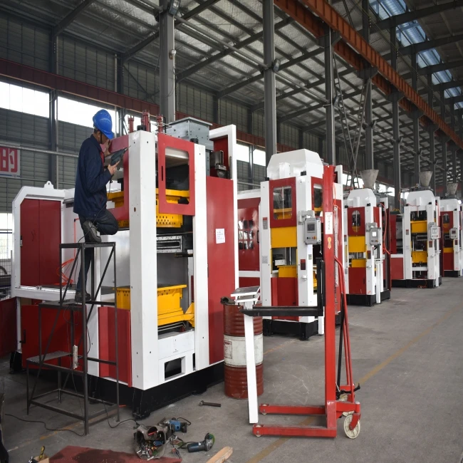 Green sand High Pressure Horizontal parting Flask less Molding and casting machine for