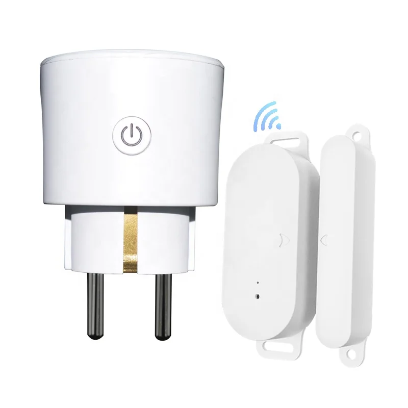 wireless sensor switch cabinet door sensor door closer automatic sensor RF EU socket Plug for smart life