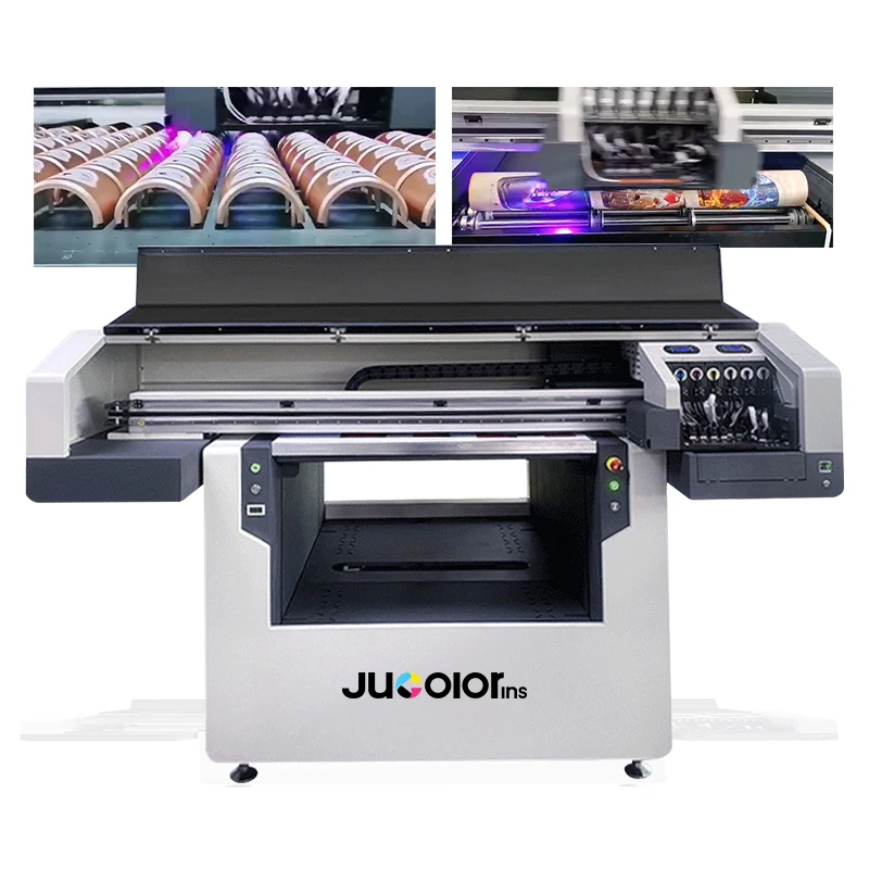  Jucolor Factory Ricoh GH2220/G5i печатные головки UV печатная машина багажные изогнутые элементы A1