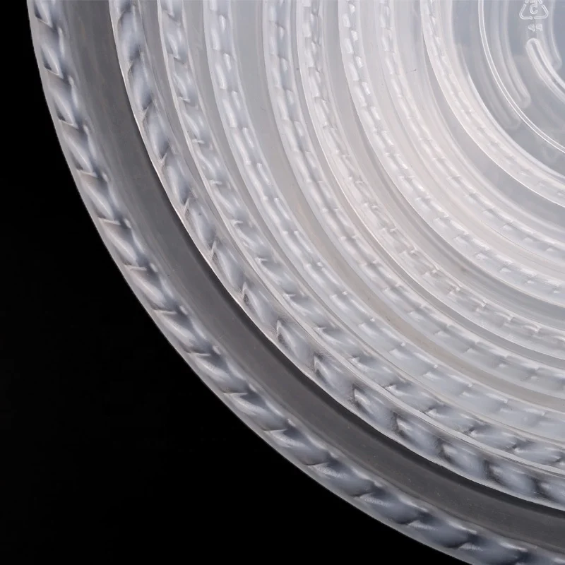 garden supplies clear plastic flower pot tray potted flower base tray transparent water receiving tray saucer