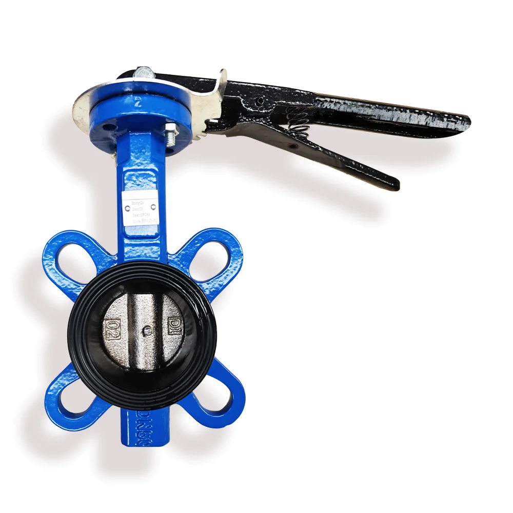 China factory supply Ductile Iron Rubber Seal D71X-16DN50 Center Butterfly Valve