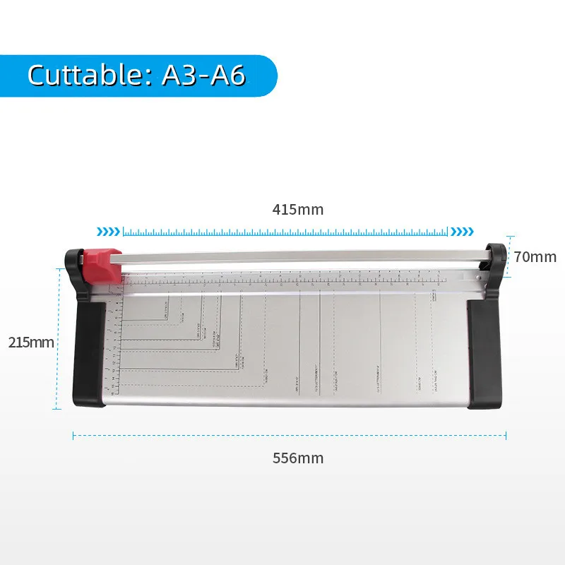 Wholesale Hot Sale Paper Or Photo Cutting Guillotine Manual Paper Cutter Small A4 Paper Cutter Trimmer Machine