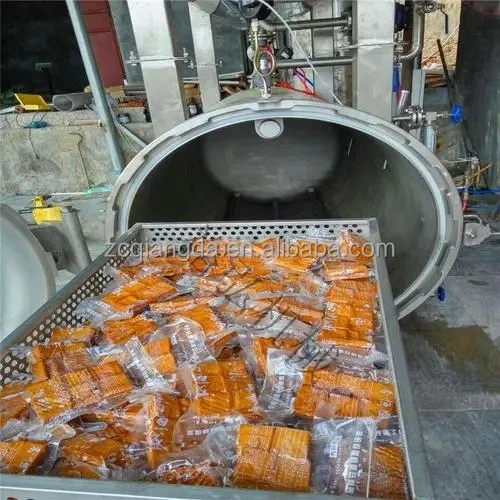 Water bath high temperature sterilizer for pet food Sterilizer autoclave for canning retort machine